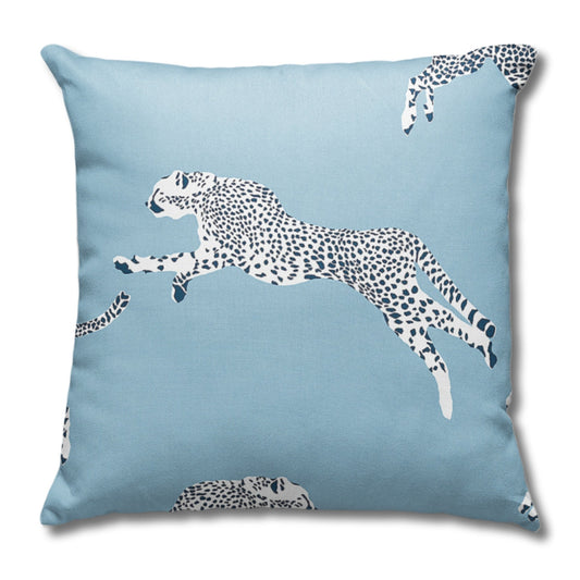 Leaping Cheetah Pillow | Cloud Nine