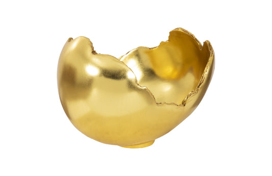 Burled Gold Bowl