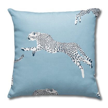 Leaping Cheetah Pillow | Cloud Nine