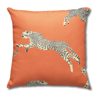 Leaping Cheetah Pillow | Clementine