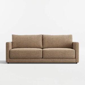 Premium Comfort 3-Seater Fabric Sofa – Earthy Brown