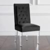 Dining Chair with Tufted Upholstered Seat and Backrest