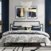Upholstered Bed with Padded Headboard and Hardwood Frame
