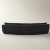 Modular Velvet Sectional Sofa with Curved Silhouette