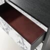 Wide Dresser with Marble Drawer Fronts and Soft-Close Drawers